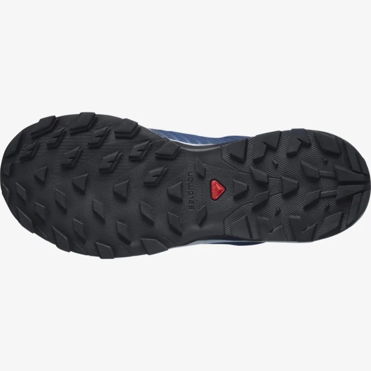Tenis Senderismo Salomon Outbound Prism GTX Mujer Azules | MX GZMQ637